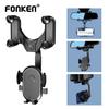 FONKEN Автомобильное зеркало заднего вида на 360°, подставка для мобильного телефона, универсальный кронштейн для GPS-навигации, регулируемый держатель, кронштейн для сотового телефона