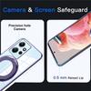 Shockproof Plating Clear Ring For Magsafe Case For Xiaomi Redmi Note 12 11 Pro 11S A1 12C 10C 9A 9AT Poco X3 NFC X4 X5 Pro 5G 4G Soft Silicone Cover