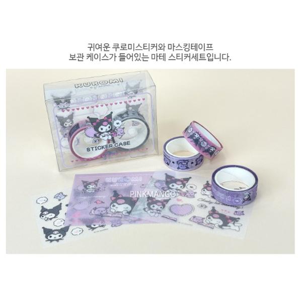 Мягкая наклейка Kuromi, Dotty Dog, корейские игрушки