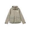 City Made Multi-Pocket Logo Woven Hooded Jacket Men Outerwear Light-Army-Green DA0078-320