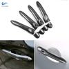 Car-styling ABS Carbon Texture Exterior Door Handle Cover Trim For Renault MEGANE 3 2008 2009 2010 2011 2012 2013 2014 2015
