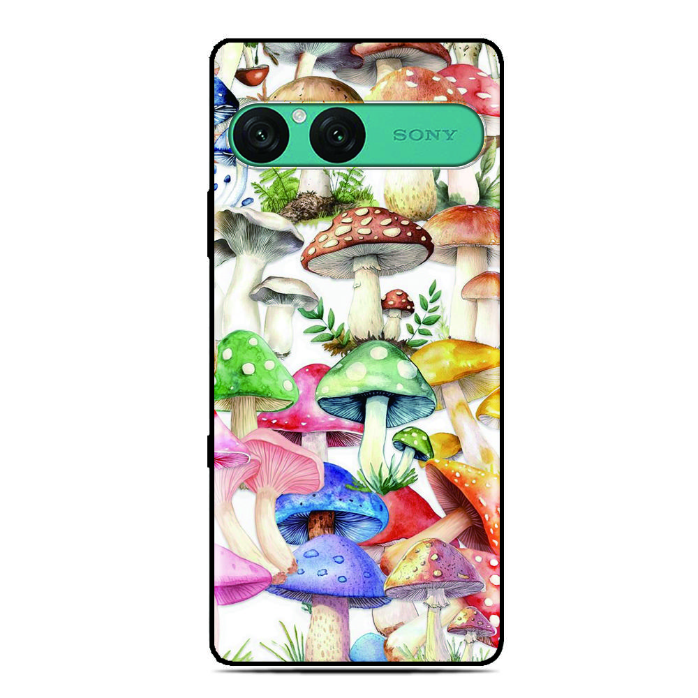 Mushroom Phone Case For Blackview Wave 9C 8C 6C Shark 9 Color 8 Oscal C80 C70 C60 C30 C20 Pro Flat 2 1C 2C Tiger 13 12 Cover