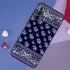 Blue Bandana Paisley Case For Samsung Galaxy A13 A16 A26 A36 A56 A06 A55 A35 A15 A54 A34 A14 A53 A12 A22 A32 A52