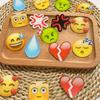 Creative Sweat Drop Emoji Brooch: Funny, Cute Cartoon Pin
