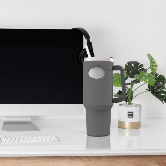 Силиконовый чехол для стакана 40 унций, шумоподавляющий, устойчивый к царапинам, пищевой, без бисфенола А, для путешествий