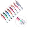 8pcs Fishing Lure Squid Jigging Lure 9.6g 10cm Suqid Lure Wobbler Pesca Fishing Tackle SwimBait