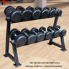 Kangliqiang Commercial Rubberized Dumbbell Set with Rack