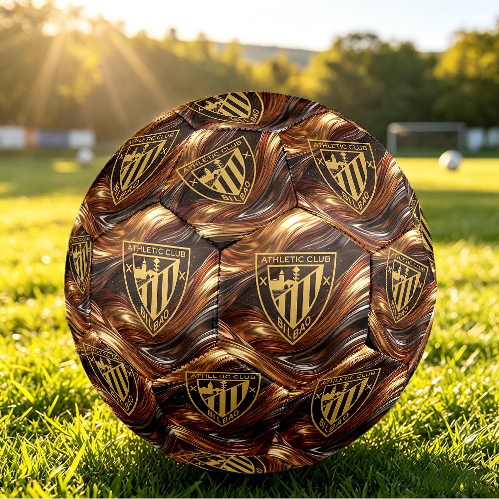 Футбольный мяч Athletic Bilbao, размер 5, с принтом, противоскользящий, для взрослых, сувенир для футбольных фанатов