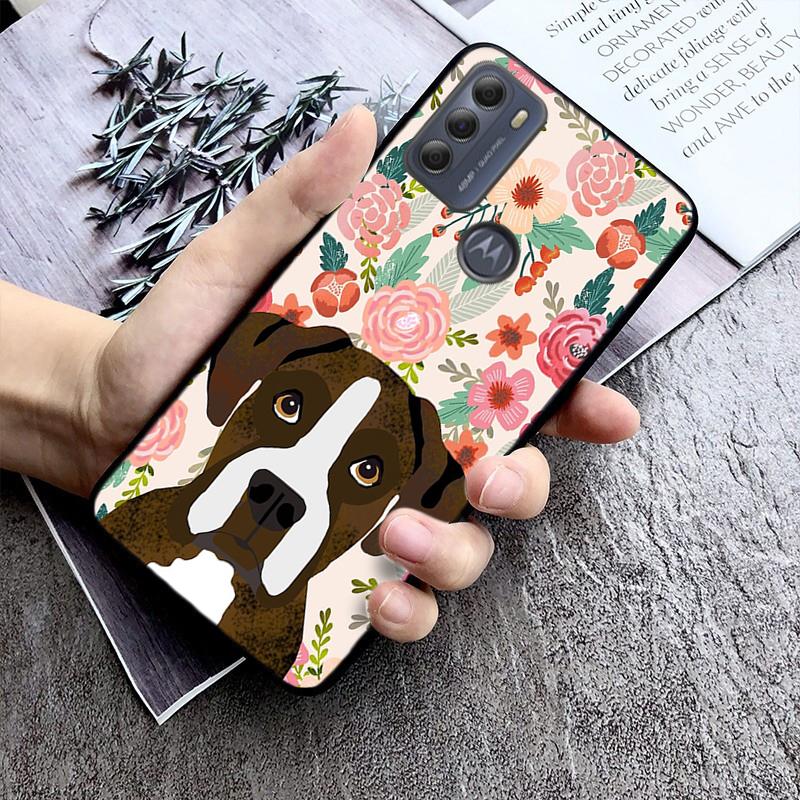 Чехол для телефона с собакой такса корги для Motorola Moto E32 E20 E40 G22 G52 G20 G30 G100 G60 G50 G10 GPure GStylus G9 One Action Macro