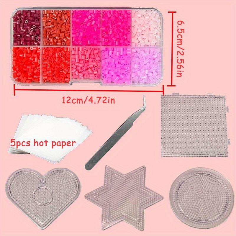 Набор бусин Hama 2,6 мм 10 цветов 3D пиксельная головоломка термобусины поделки ручной работы декор DIY плавящиеся бусины, бусины Perler развивающие игрушки