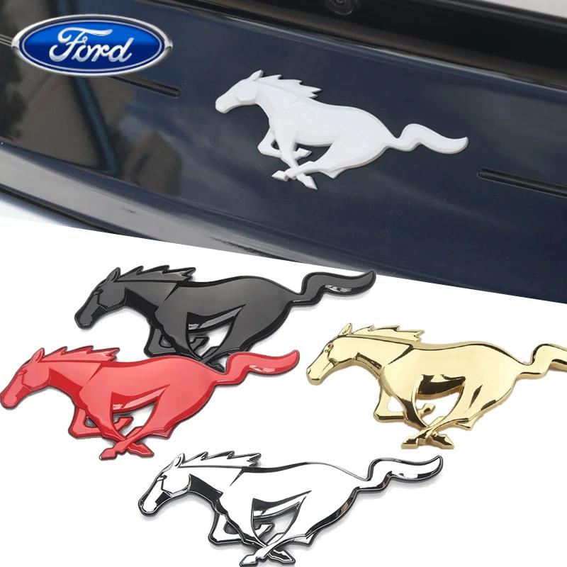Car Sticker Car Sticker 2025 Hot Car ExteriorEmblem Decals For Ford Mustang GT350 GT500 Shelby 2.3T Cobra Spoiler SVT Body Badge