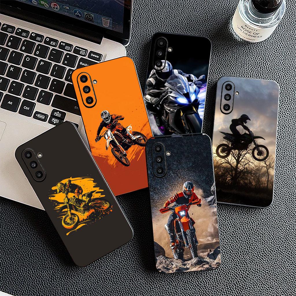 Soft Cover for Apple iPhone 17 16 14 15 Pro Max Plus 15+ 16E XR ProMax Air 16+ Coque Phone Case Motorcycle Sports Moto Cross