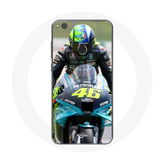 Coque pour Huawei P8 Lite 2017 Valentino Rossi Pilote de course moto 46