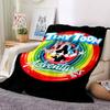 1 шт. Фланелевое одеяло TinyToon Adventures - Легкое, Мягкое, Теплое, Всесезонное одеяло для дивана, кровати, путешествий, кемпинга L1029151