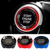 Car Engine Start Stop Switch Button Sticker Interior Trim For B/MW X1 E84 E81 E87 X5 E70 X6 E71 E90 E60 E92 E93 Auto Accessoire