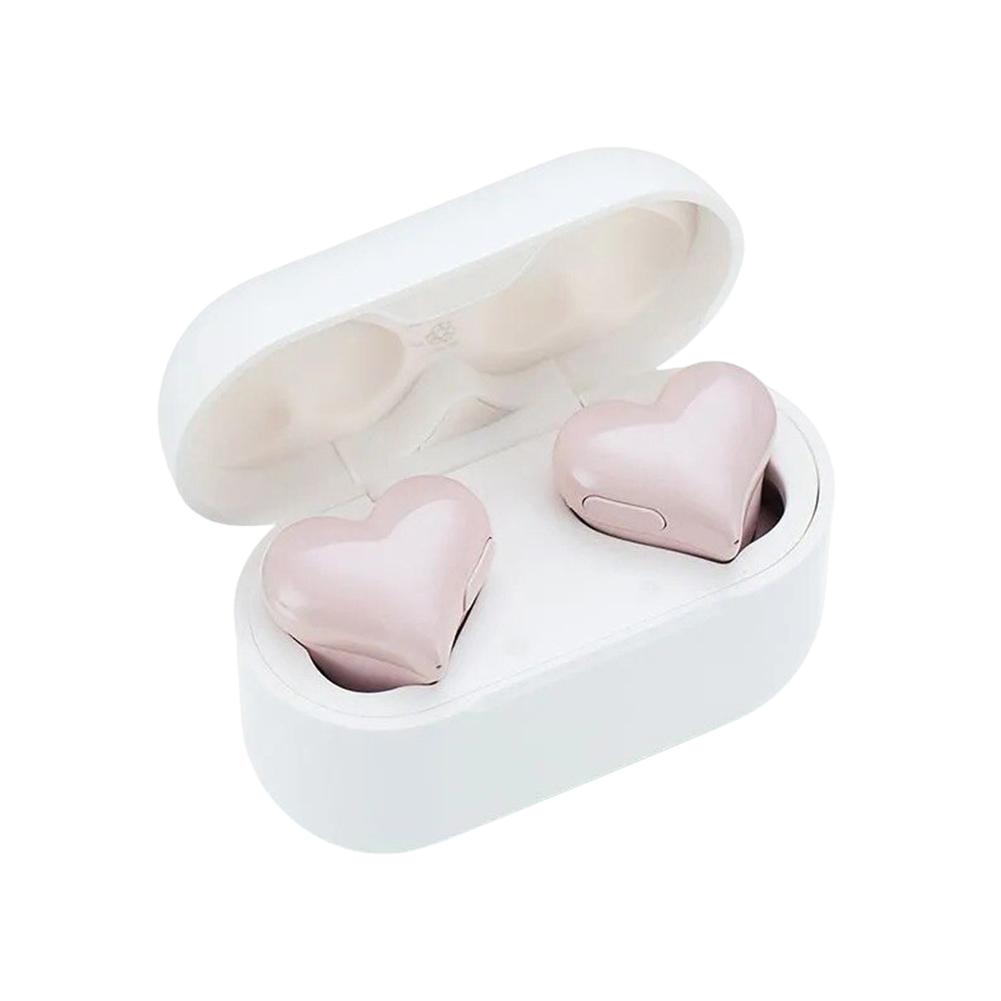 Беспроводные наушники Heartbuds, игровые наушники с поддержкой Bluetooth, шумоподавлением для девушек-студенток и женщин