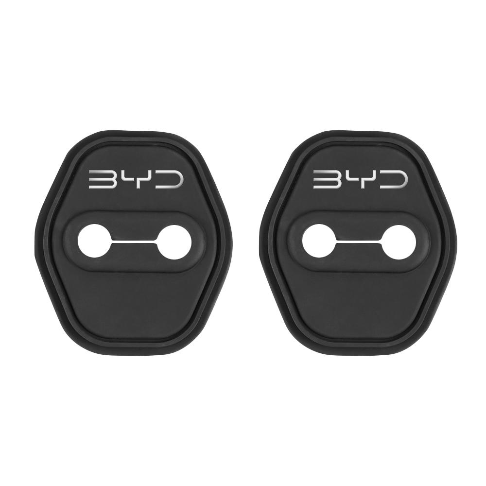 Car Silicone Door Lock Cover Stickers For BYD Atto Seal U Dmi Dolphin Surf Tang Sealion Han EV Tang Qin I3 M6 Song F0 T3 F3 S6