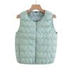 Весенне-осенний новый легкий жилет-подкладка женский пуховый хлопковый внутренний тонкий женский жилет куртка