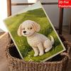 Красивый набор для рисования жемчугом в рамке Милый дизайн с щенком DIY 3D-картина из бусин на холсте Креативный декор для стен Идеальный уникальный подарок для взрослых