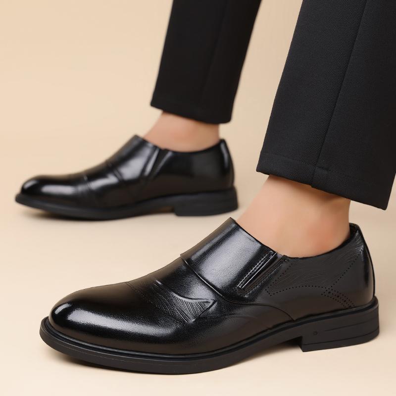 Модная Высококачественная Брендовая Мужская Повседневная Кожаная Обувь Классическая Деловая Формальная Обувь Оксфорды На Плоской Подошве Дизайнерская Уличная Удобная Обувь Лоферы