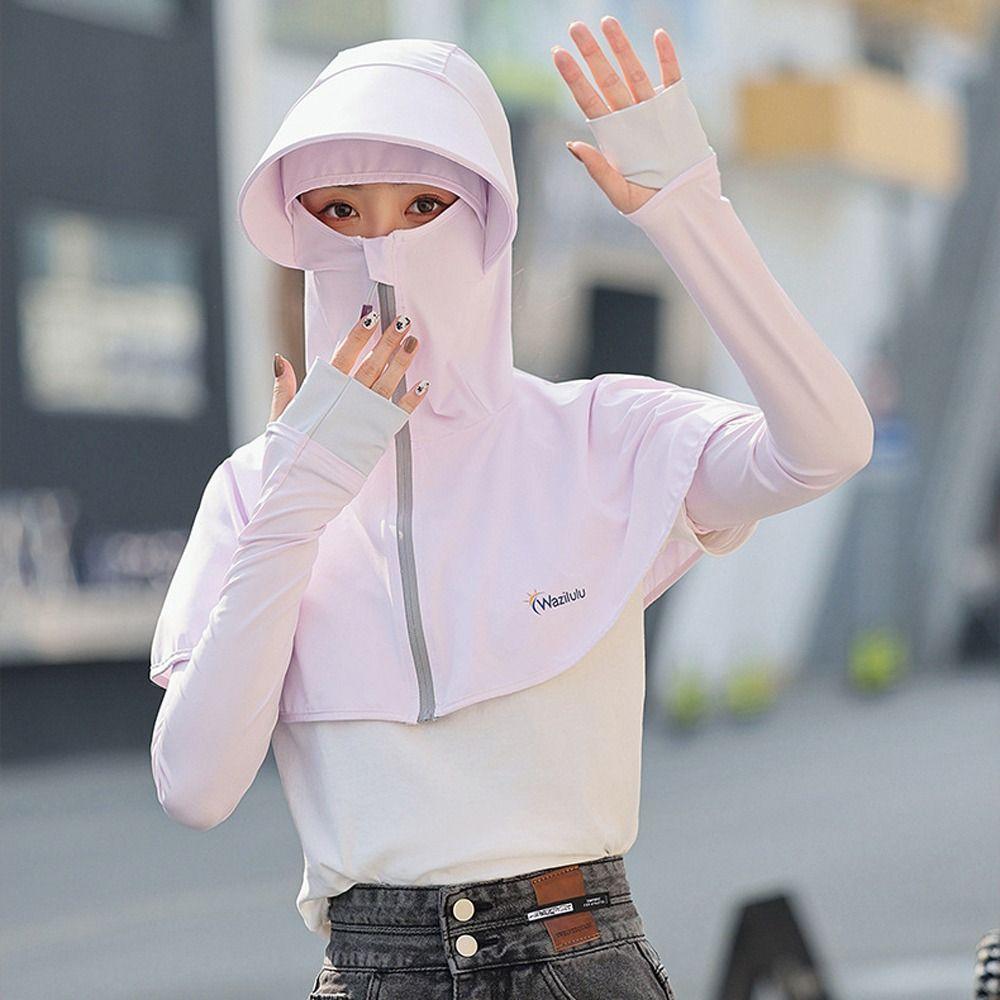 Face Mask Hat Fisherman Cap Climbing Neck Flap Cap Protection Face Cap Cycling Sun Hat Ice Silk