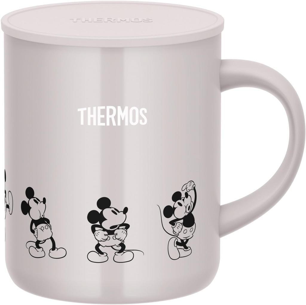 Термос с вакуумной изоляцией Disney Mickey White WBE Кружка, 350 мл, Мышь, Бежевый, JDG-351DS