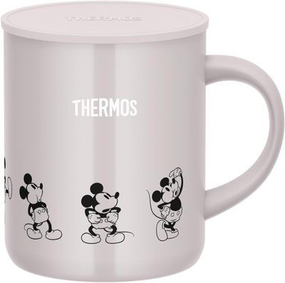 Термос с вакуумной изоляцией Disney Mickey White WBE Кружка, 350 мл, Мышь, Бежевый, JDG-351DS