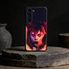 Чехол для телефона R-Rock Y-Yungblud для Samsung Galaxy A91,80,73,72 ,71,53,52,32 ,31,22,21s,20, Мягкий черный чехол