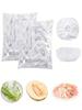500Pcs, Disposable Food Preservation Film Cover, Purpose Disposable Shrink Bag Disposable Shoe Cover Preservation Film,Food Preservation Cover