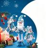 Раскладывающаяся фигурка Санта-Клауса Снеговик Олень Ручной работы Рождественский декор для дома Офиса Стола Вечеринки