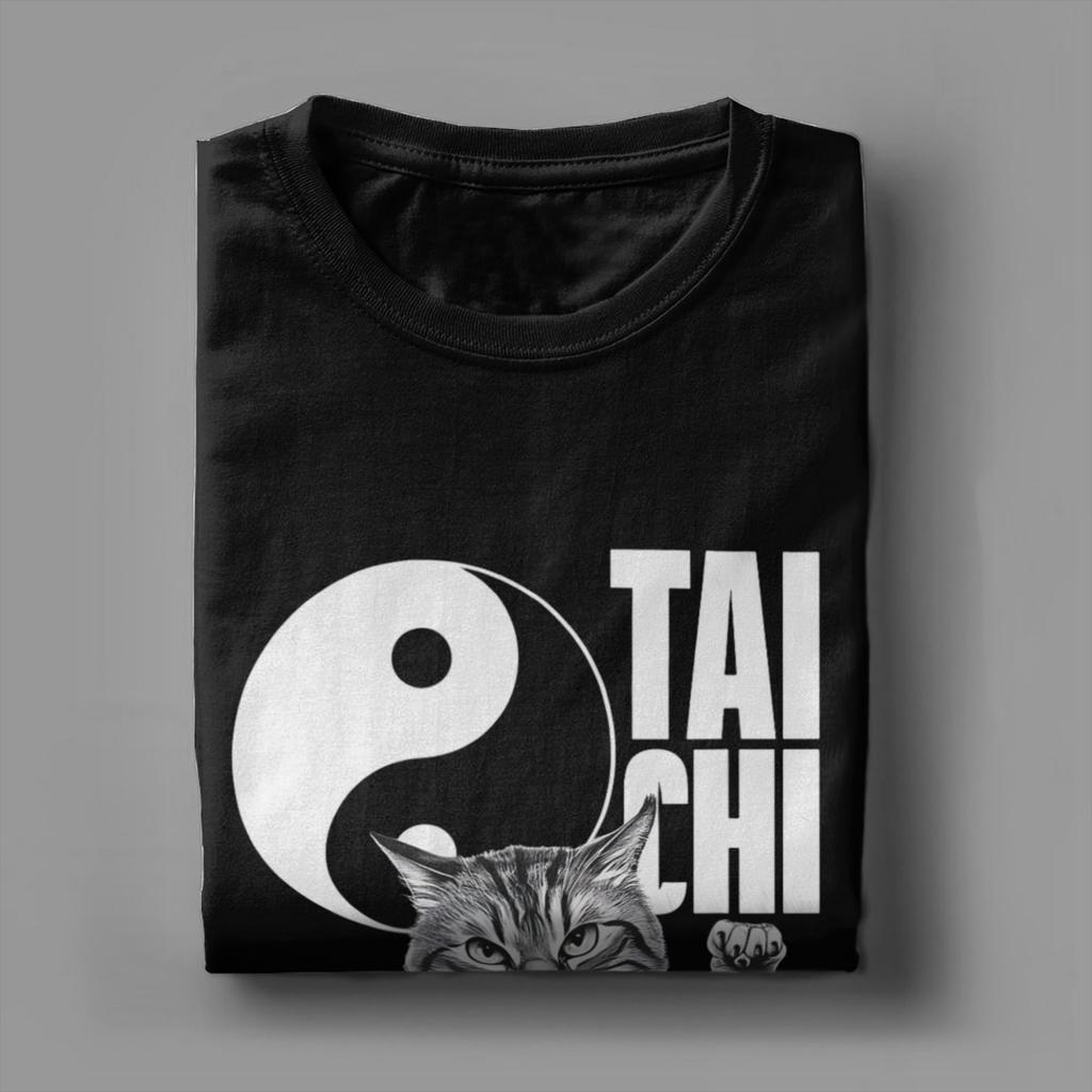 Tai Chi Unisex T Shirt Awesome Tees Short Sleeve Crew Neck Tshirts 100 Cotton New Arrival Clothing