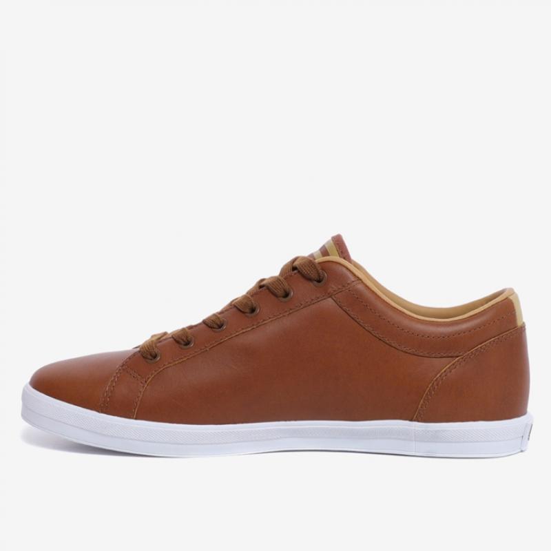 Fred Perry Men S Leather SneakerS baSeline Leather Sfpm2314330 C55