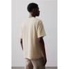 Футболка свободного кроя HM светло-бежевого цвета