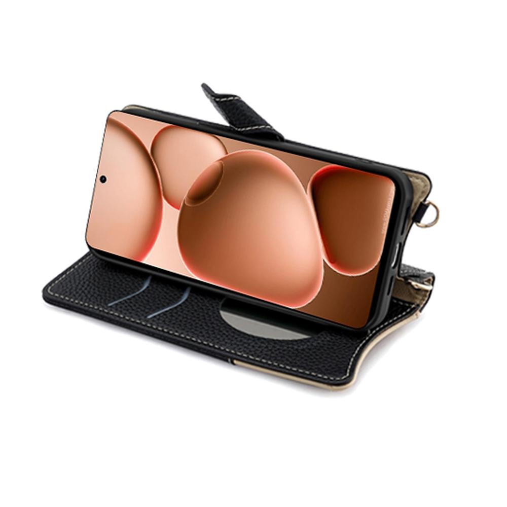 Для Oppo Find X8 Ultra 5G Кожаный чехол-кошелек с подставкой Необычный стиль хвоста с цепочкой