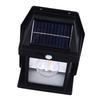 Outdoor Solar Tungsten Wall Light 1800mAh Waterproof Motion Sensing Exterior Wall Mount Lighting