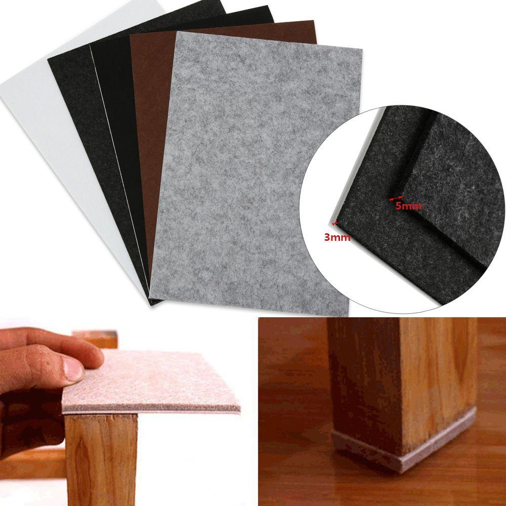 Table Sofa Bumper Chair Fittings Floor Protector Anti Noisy Furniture Leg Felt Pads Anti-slip Mat