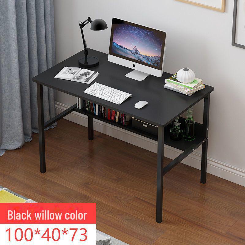 Простой письменный стол для домашнего офиса для студентов и учебы в спальне или арендованном доме