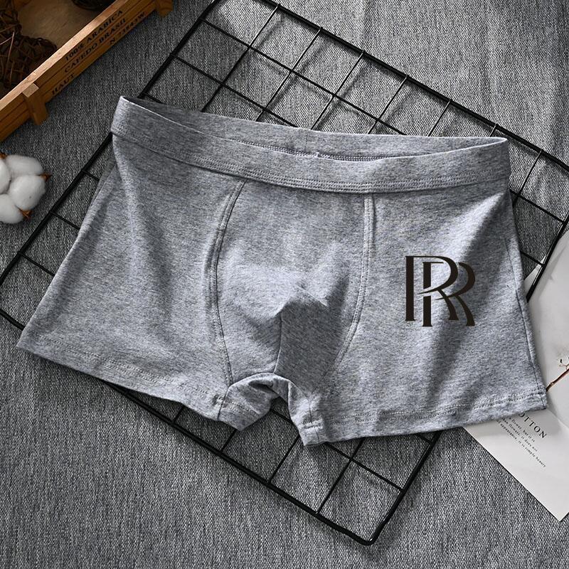 Мужские черные трусы-боксеры - Новый стиль 2025, Свободная посадка, Чистый хлопок для осени/зимы