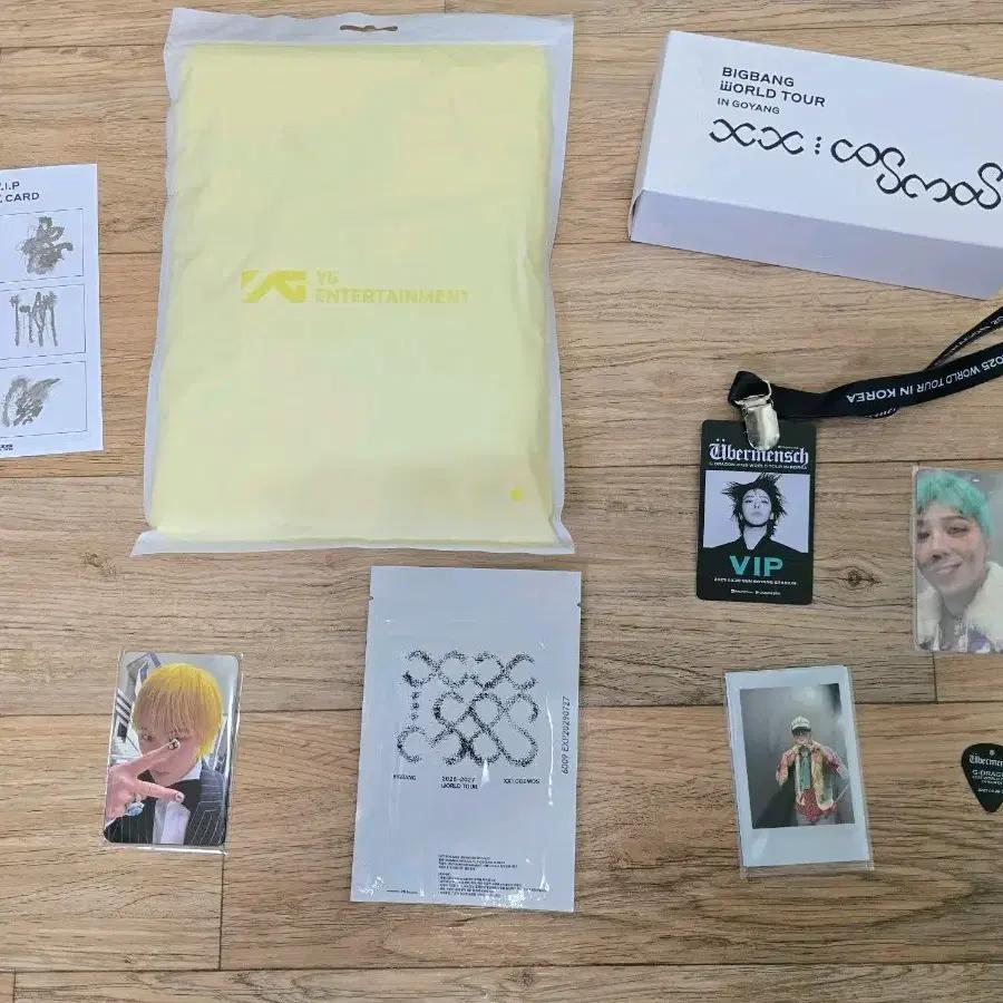 Big Bang Concert Membership sealed and GD concert photocard