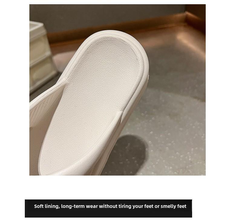 Женские шлепанцы из ЭВА на толстой подошве: Мягкая, увеличивающая рост одежда для отдыха на природе и пляжа