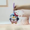 Mini Penguin Keychain Toy Stuffed Plush Animal Pendant Boys Girls Hanging Ornament Bags Phones Cars Versatile Decoration