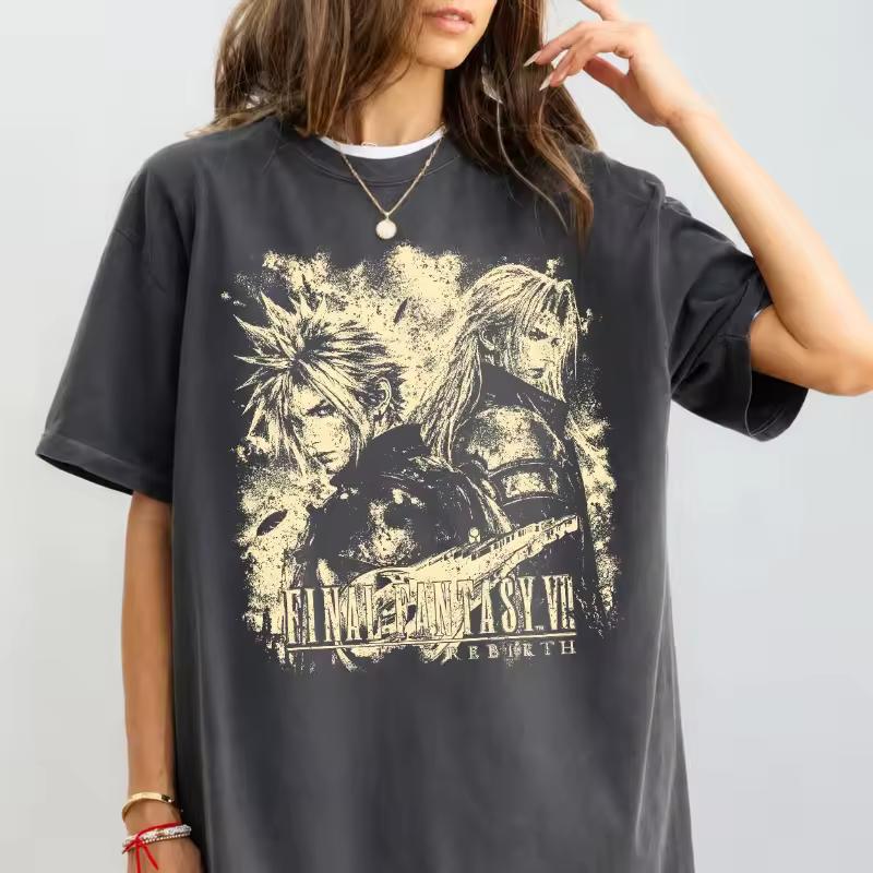 Dark Fantasy Warrior T shirt, Retro Style Patterned T shirt for Men, Summer New Unisex High Street T shirt