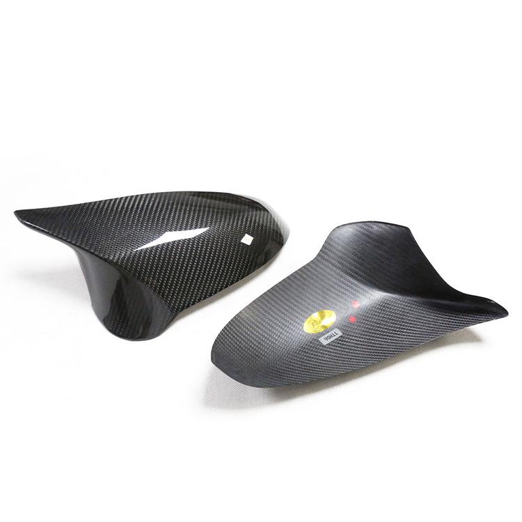 Dry Carbon Fiber Stick-On Rearview Mirror Shell for BMW M2C M3 M4 F80 F82 F83 F87