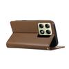 For Samsung Galaxy S25 FE Case Retro Texture Matte TPU + PU Leather Back Cover Support Magnetic Car