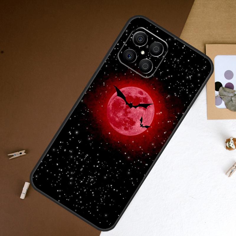 Чехол Готен Хоррор Летучие Мыши Полная Луна для Honor X9a X8a X6a X7a X9b X7 X8 X9 8X Чехол для Honor Magic 5 6 Pro 50 70 90 Lite