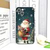 Чехол для телефона с рисунком Рождественской елки и Санта-Клауса Для IPhone 17 16 15 14 13 12 11 Pro Max XS XR X 7 8 Plus 17 Air 16E Чехол