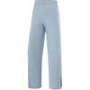 Li Ning Fitness Series Solid Color Casual Breathable Comfortable Straight Leg Woven Sports Pants Women Pants Soft-Gray-Blue AKLU694-7