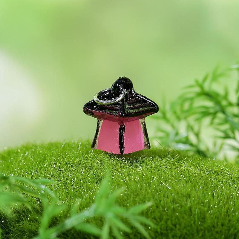 Luminous Horse Lantern Succulent Decoration - Mini Colored Plant Insert for Micro Landscape DIY Gardening.