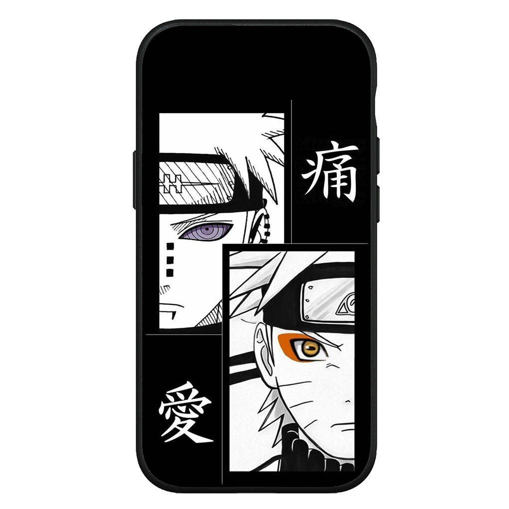 Cover for iPhone 16 15 Xiaomi Redmi Note 14 13 12 11 Pro Max X 8 9 16e Samsung Galaxy S25 S24 S23 Moto E15 OPPO Huawei Pain Akatsuki Naruto Phone Case