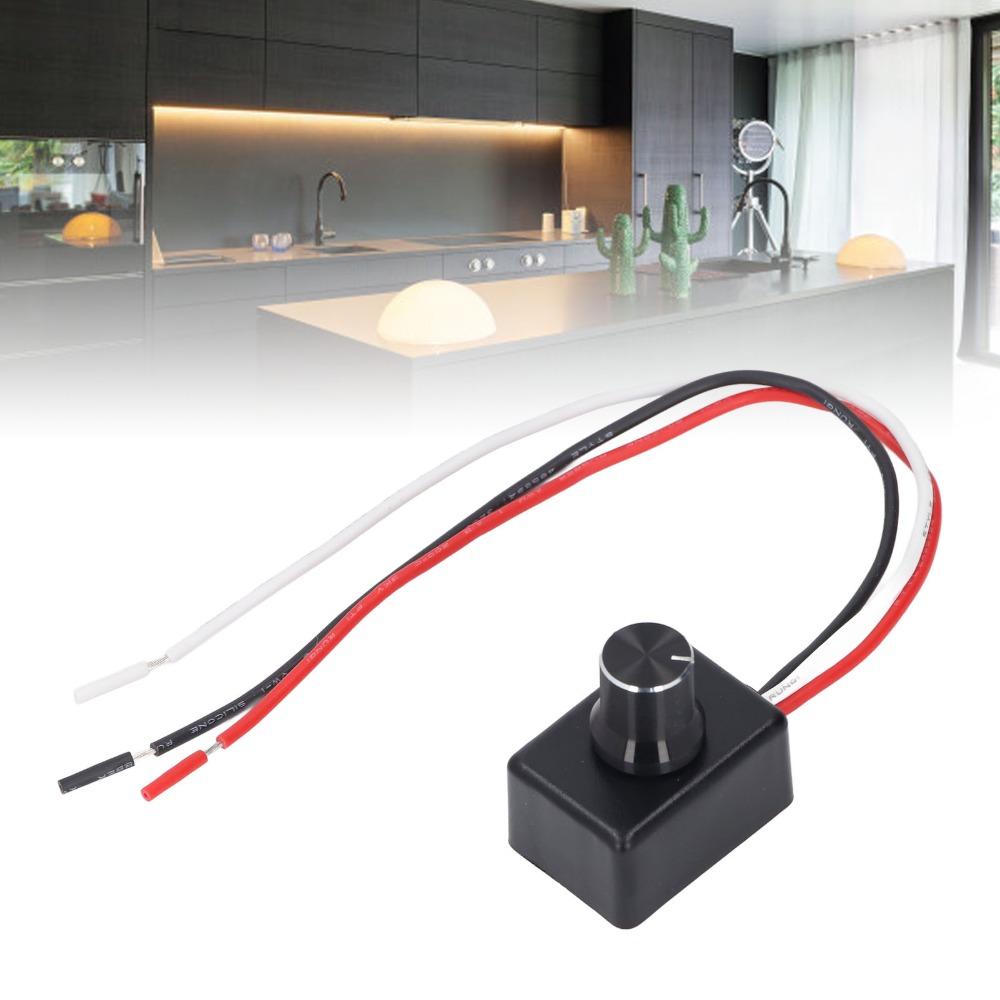 PWM 12V Dimmer Switch 5A RV Light Dimmer Easy LED Light Dimmer RV